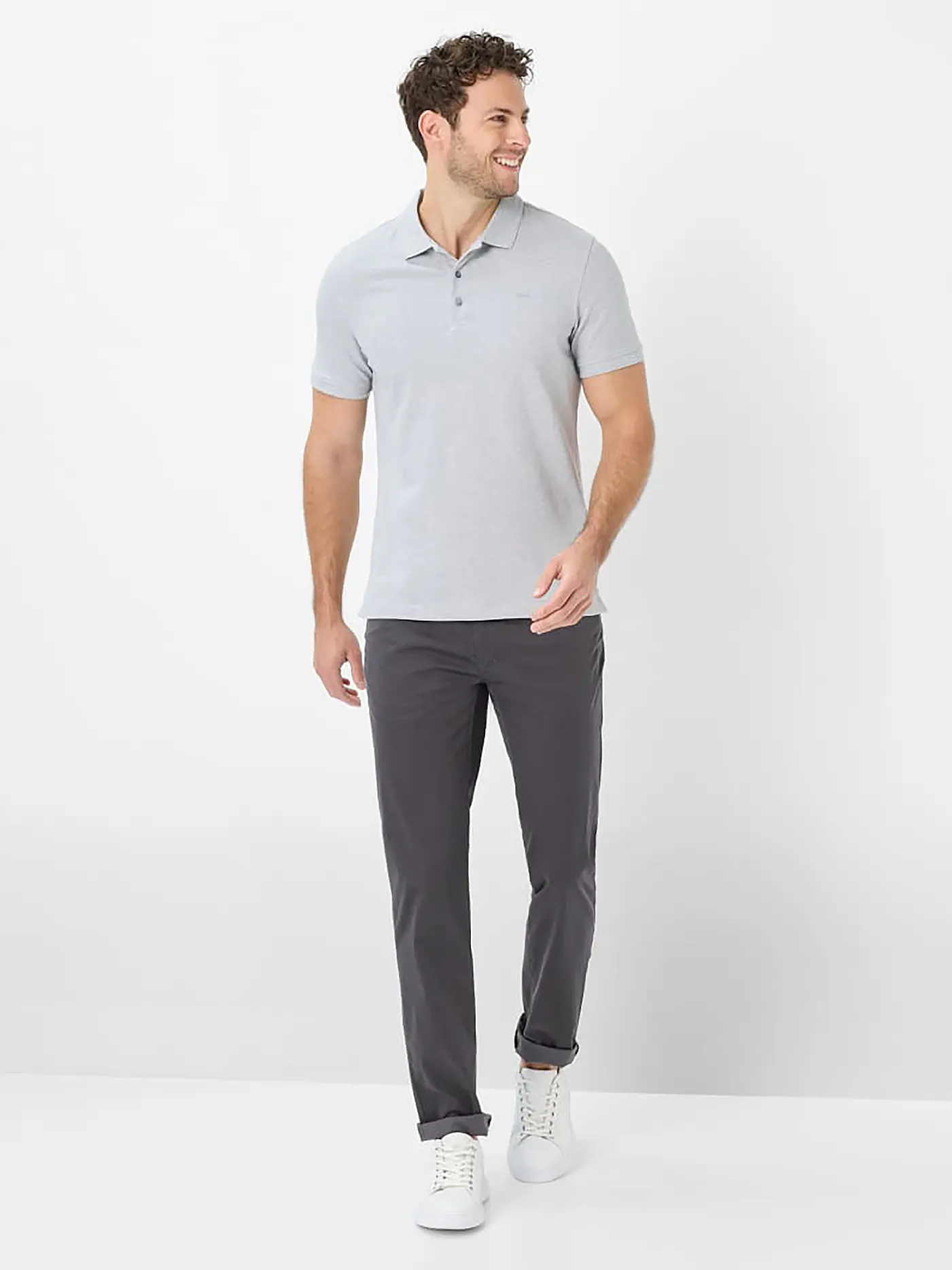 BRAX | Hose CADIZ | grau